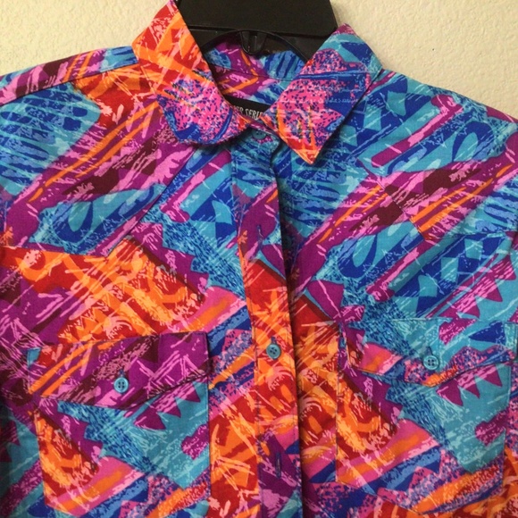 Vintage Frontier  Series western Shirt. Size M  Excellent shape - Picture 2 of 5